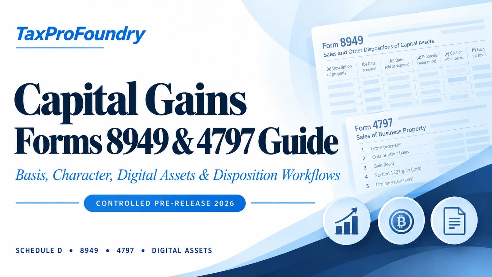 Capital Gains, Business Property & Forms 8949/4797: A Professional Practitioner’s Guide