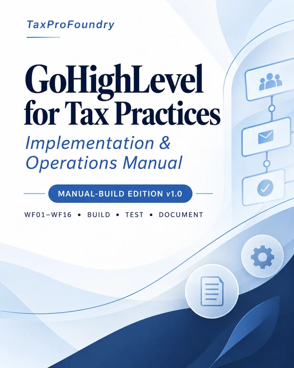 GoHighLevel for Tax Practices — Implementation & Operations Manual